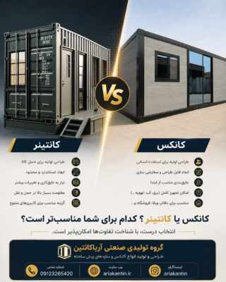 تفاوت کانکس و کانتینر